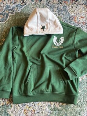 BASEBALL LIFESTYLE 101 RODEO CLUB BOYS HOODIE IN SZ YL…WORN ONCE…LIKE NEW!